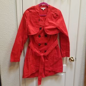 Cabi womens long top/ dress with removable jacket